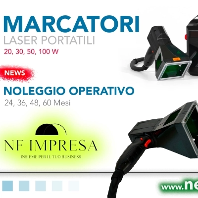 Arriva il laser portatile a noleggio grazie alla collaborazione tra NextKey srl e NF Impresa srl