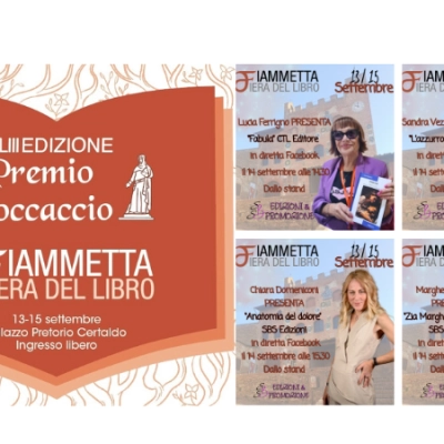 Fiera del Libro Fiammetta, Premio Boccaccio 2024 e stand SBS Edizioni a Certaldo: un weekend letterario con EffettoSBS in uno dei borghi più belli della Toscana