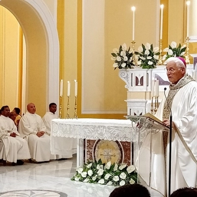 Brusciano Festa dei Gigli Messa Ringraziamento S. Antonio. (Antonio Castaldo)