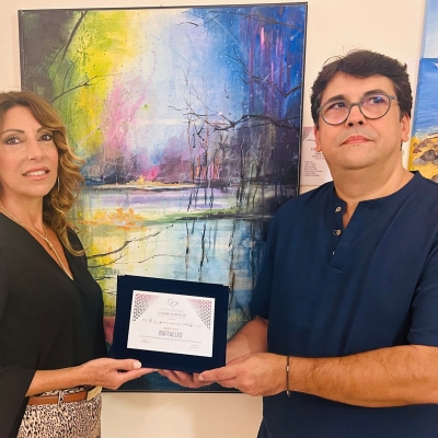  “Castelbuono Cuore d’Artista”, al palermitano Danilo D’Acquisto il “Premio Raffaello” 