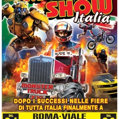 Rombo dei motori dai film celebri, guida estrema e Monster Truck. Arriva anche a Roma “Motor Show Italia” dopo il successo in tutte le fiere d'Italia