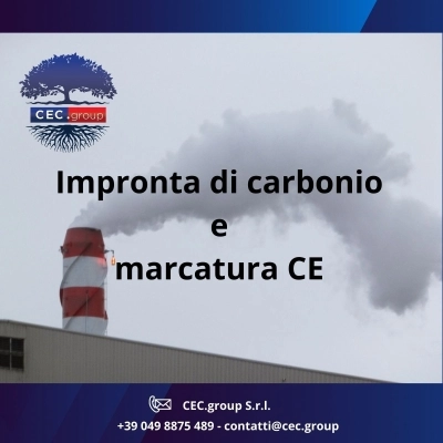 Impronta di carbonio e marcatura CE