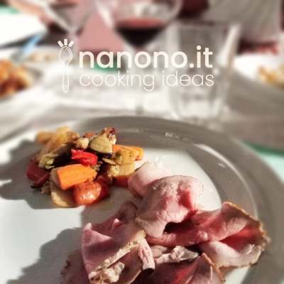 Il Roast beef cotto in pentola - ricetta e video - nanono.it