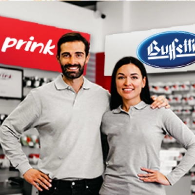 Nuova Partnership tra PRINK e BUFFETTI: Due Leader Italiani del Proximity Retail collaborano per innovare l’Offerta di Prodotti per l’Ufficio e Servizi Digitali