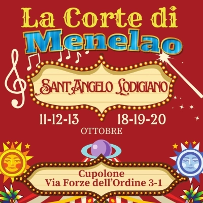 Il nuovo format artistico, culturale e musicale “Corte di Menelao” intratterrà gli avventori di “Re Tartufo e Mr. Fungo” a Sant'Angelo Lodigiano 