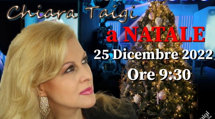 CHIARA TAIGI su RAIUNO a Natale 2022 ore 9:30! Appuntamento 25 Dicembre 2022 in  in TV su Uno Mattina in Famiglia!