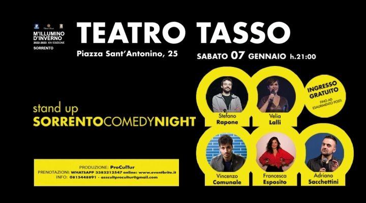 SORRENTO COMEDY NIGHT - stand up
