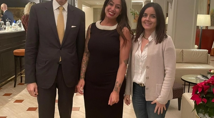 La scrittrice Marianna Bonavolontà presenta il suo nuovo libro alla presenza di Agnese Carletti sindaco di San Casciano dei Bagni nella splendida cornice di Fonteverde Lifestyle & Thermal Retreat