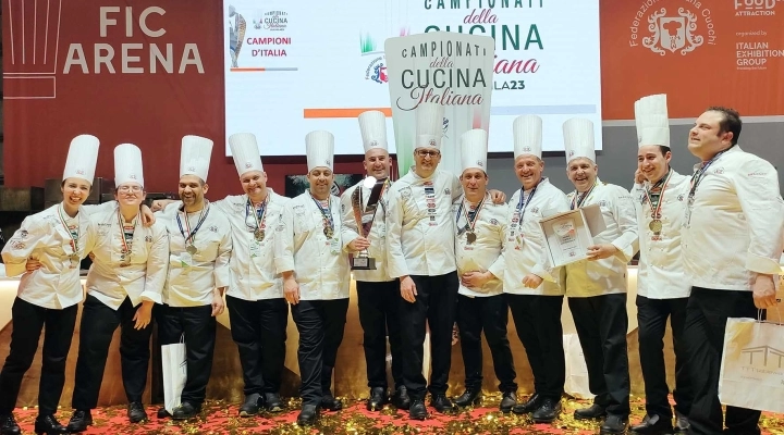 La Toscana vince l’oro assoluto ai Campionati della Cucina Italiana 2023