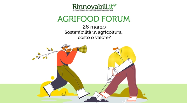 Agrifood Forum 2023, terza edizione  dell’evento digitale dedicato alla sostenibilità  del sistema agroalimentare  28 marzo 2023, ore 9.30