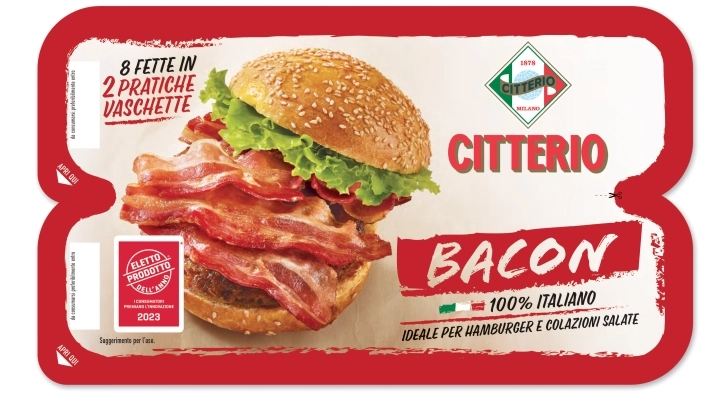 Il Bacon Citterio si aggiudica il premio “Eletto Prodotto dell’Anno 2023”