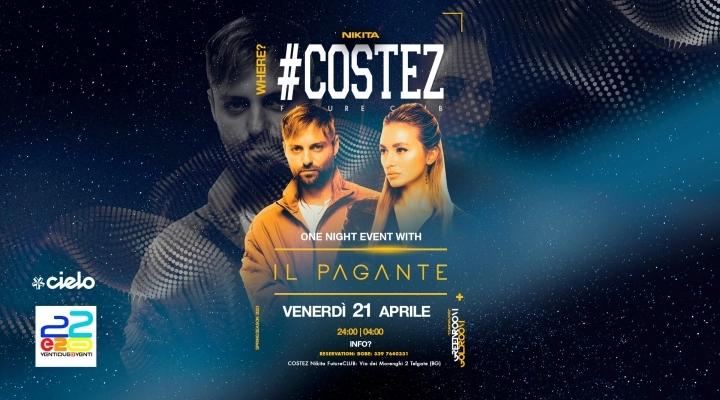 21 aprile 2023 - Il Pagante al #Costez - Telgate (BG)