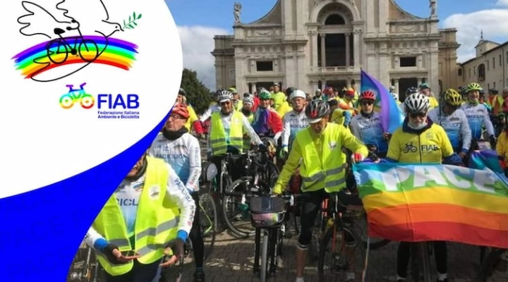 PACICLICA 2023: con FIAB in bicicletta alla Marcia della Pace PerugiAssisi