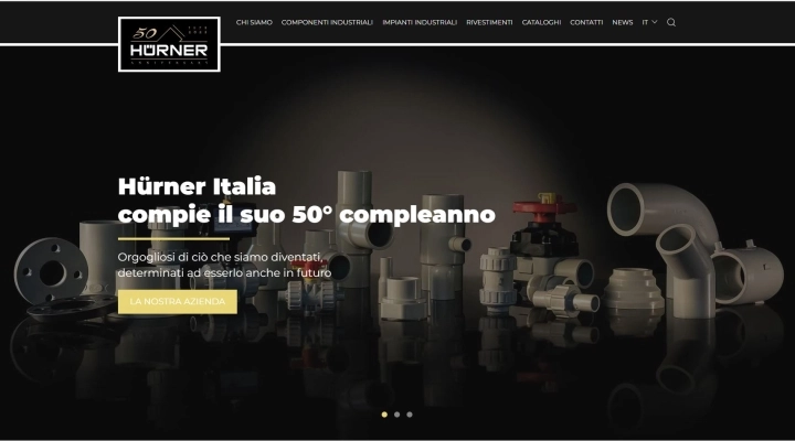 Nuovo sito della Hürner Italia: Storia, persone e brand raccontano i Valori e la Mission dell’azienda