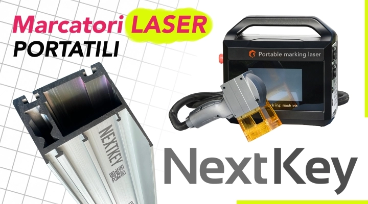 Laser di marcatura per migliorare la tracciabilità nelle carpenterie metalliche e nelle officine meccaniche