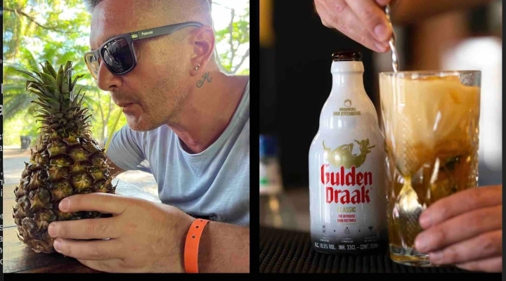 Birra pure nei cocktail... grazie a Gulden Draak ed alla creatività di Michele Piagno
