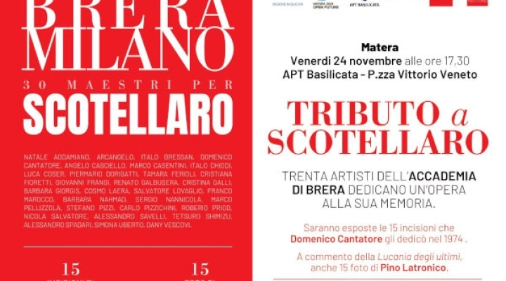 A Matera 30 Artisti Dell’Accademia Di Brera-Milano Per Scotellaro. 