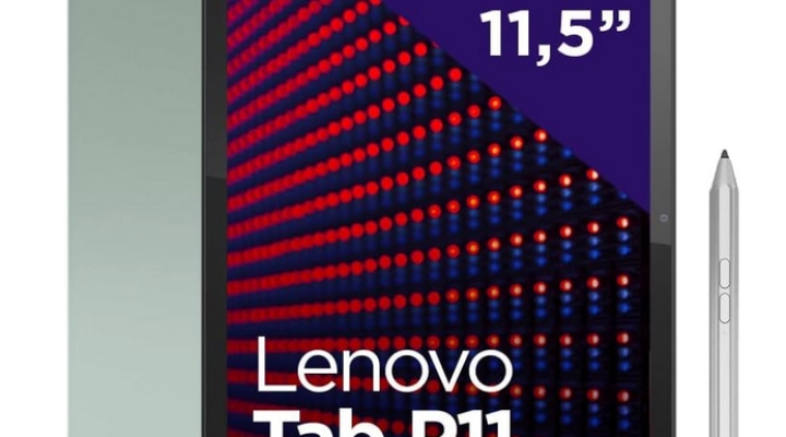 Tablet con Penna Lenovo Tab P11 Seconda Generazione: Display 2K da 11.5