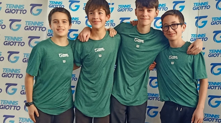 Dieci squadre del Tennis Giotto in campo nei campionati regionali giovanili