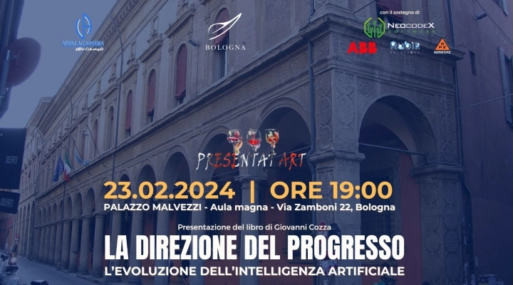 Intelligenza artificiale: a Bologna la presentazione di un volume opera di Giovanni Cozza