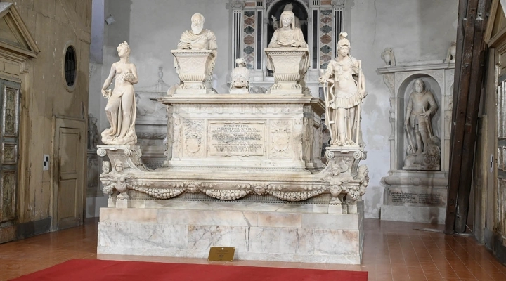 Monumento di Don Pedro De Toledo nella Basilica di San Giacomo degli Spagnoli