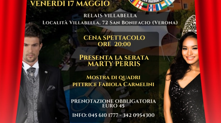 Miss & Mister Model Influencer arriva a Relais Villabella a San Bonifacio, Verona 