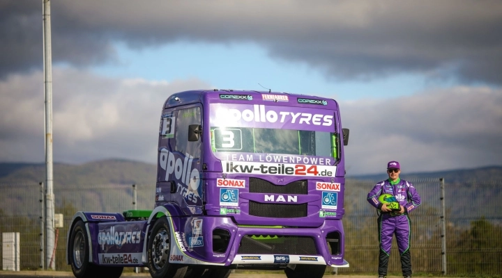 SL Apollo Tyres Trucksport: con Sascha Lenz pronto per il Campionato Truck Racing 2024