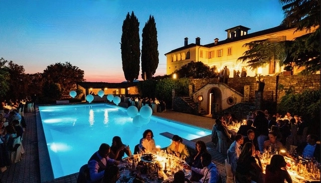 7/6 Barbariccia Dream @ Castello degli Angeli - Carobbio (Bergamo), la cena da sogno a bordo piscina ogni venerdì by DV Connection