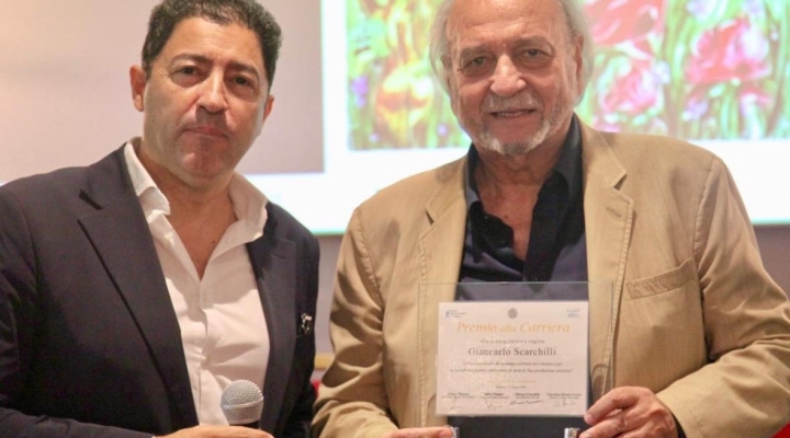 Il regista Giancarlo Scarchilli premiato a Venezia alla Pro Biennale di Salvo Nugnes