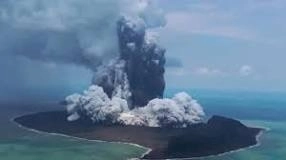 L'eruzione del vulcano sottomarino Hunga-Tonga 