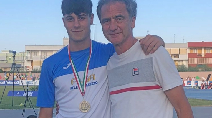 Ottavo posto per Filippo Guiducci nel lungo ai Campionati Italiani Allievi