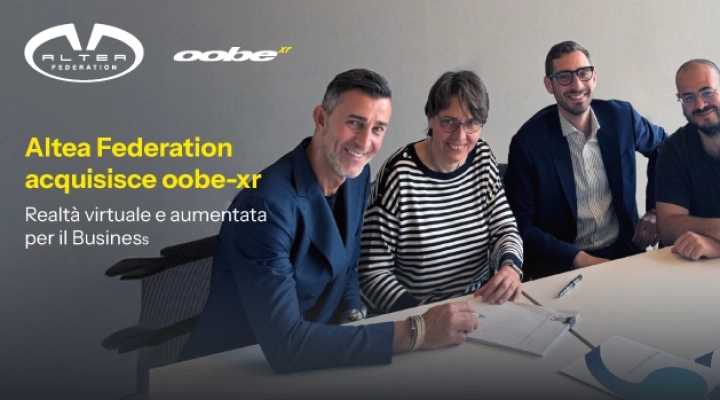 Realtà virtuale e aumentata per il Business: Altea Federation acquisisce la startup OOBE-XR