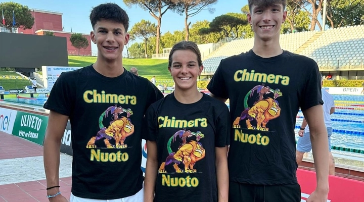 I Campionati Italiani Ragazzi hanno chiuso la stagione della Chimera Nuoto