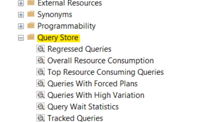 Introduzione a SQL Server Query Store