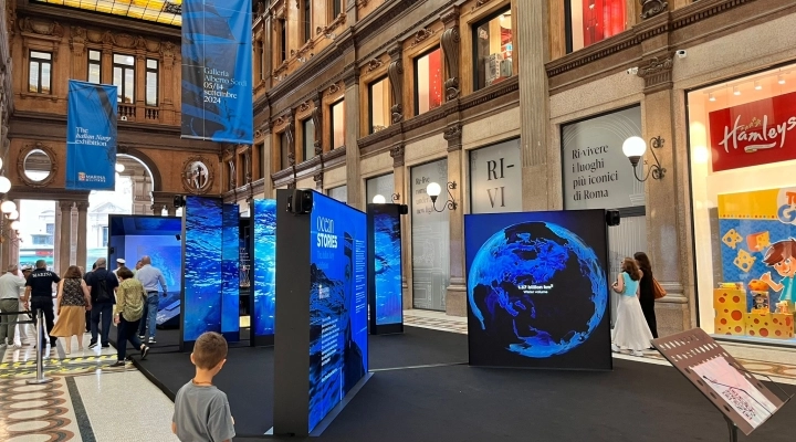 Oceans Stories, The Italian Navy exhibition alla Galleria Alberto Sordi dal fino al 14 settembre