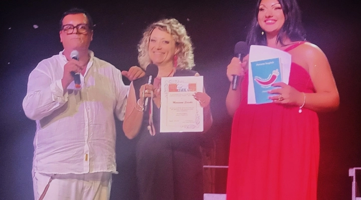 Napoli nel Cuore. Nuovo premio per la scrittrice Marianna Scagliola.