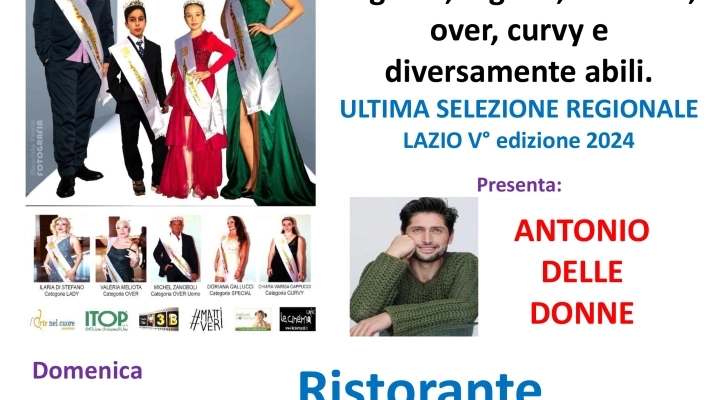 Anzio: Concorso Nazionale “Una Ragazza, un Ragazzo e un Bambino per lo spettacolo”