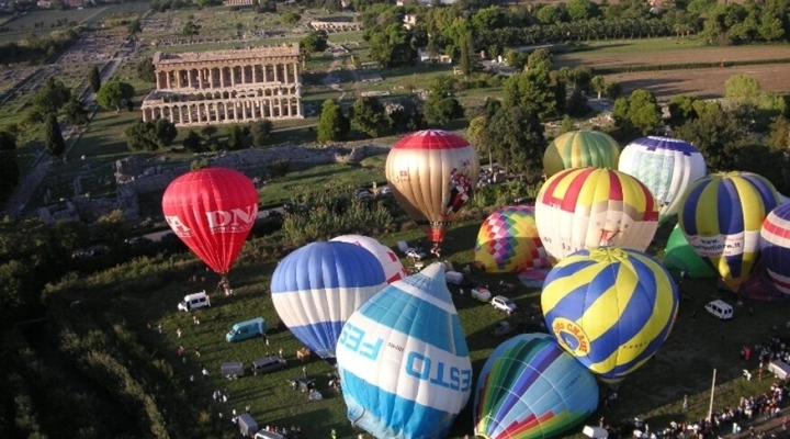 Paestum, torna il Festival internazionale delle Mongolfiere