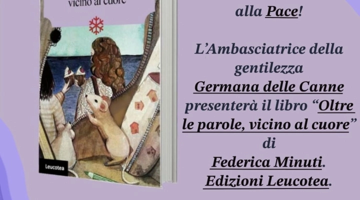 Giornata della gentilezza: Federica Minuti dona all’edicola della legalità una copia del suo romanzo “Oltre le parole, vicino al cuore”.