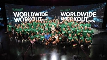 HERBALIFE CONQUISTA IL TITOLO DI GUINNESS WORLD RECORDS™ CON IL WORLDWIDE WORKOUT 2024