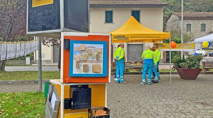 “Io non rischio” la Protezione Civile incontra i cittadini a Bibbiena