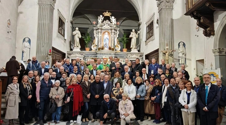 Il Serra International Italia in visita al santuario della Verna